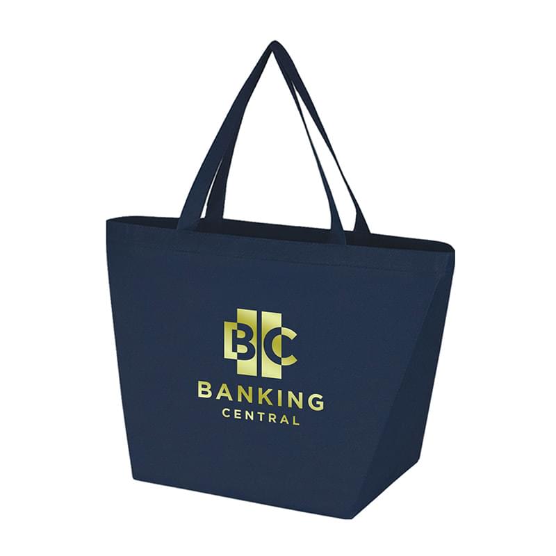 Julian - Non-Woven Shopping Tote Bag - Metallic imprint 7
