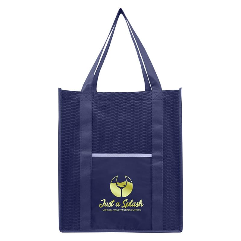 North Park Deluxe - Non-Woven Tote Bag - Metallic imprint 3