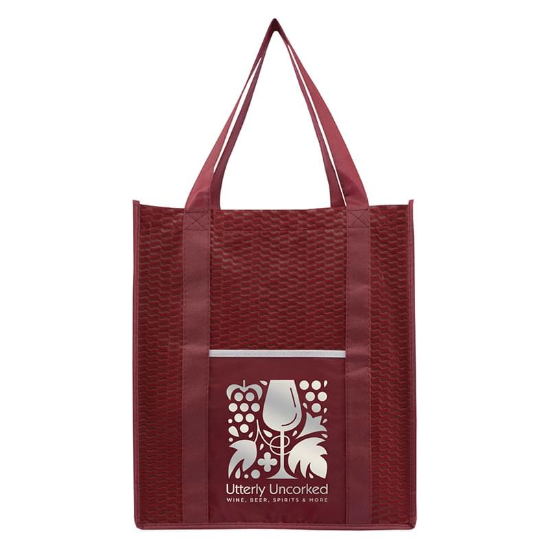 North Park Deluxe - Non-Woven Tote Bag - Metallic imprint 4