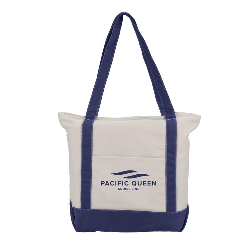 Zephyr - Cotton Canvas Boat Tote Bag