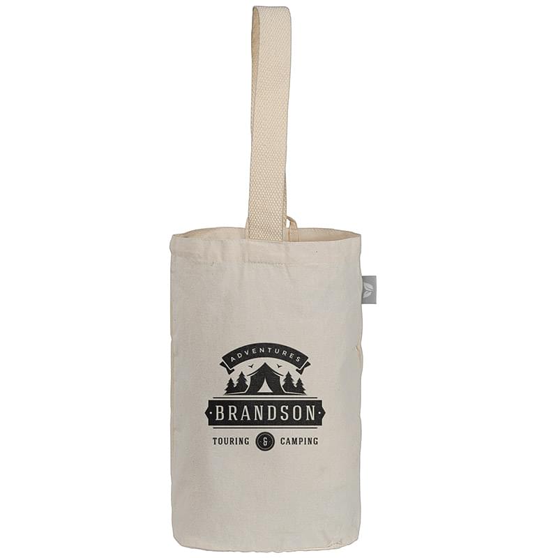 Tango - Dual-Bottle Wine Tote Bag - 8 oz. Recycled Cotton Blend