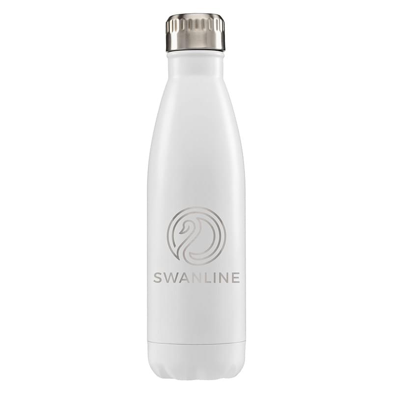 Ibiza - 17 oz. Double-Wall Stainless Bottle - Laser 3
