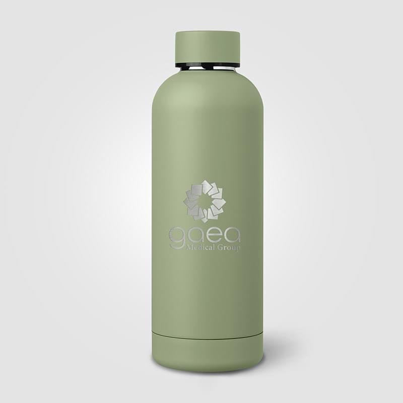 Astrid Recycled Stainless Steel Double Wall Bottle - 18 oz. - Laser Engraved
