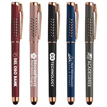 Hollywood Rose Gold Gel Pen w/Stylus