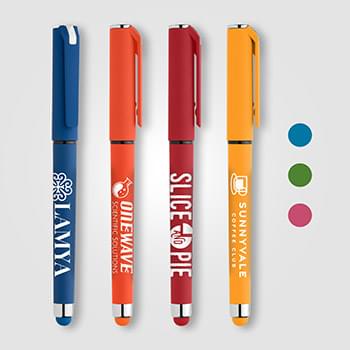 Islander Recycled Plastic Brights Gel Grip Pen
