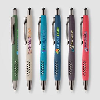 Avalon Recycled Plastic Stone Finish Stylus Pen