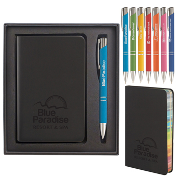 Rainbow Journal & Tres-Chic Gift Set