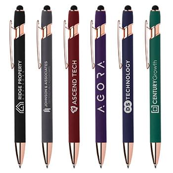 Ellipse Softy Rose Gold Classic w/ Stylus - Silver Laser