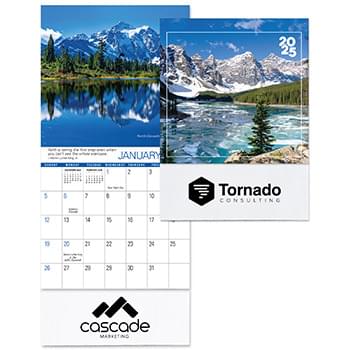 2025 Scenic Mini Wall Calendar