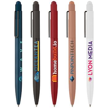 Evo Softy Recycled Aluminum Pen w/ Stylus - ColorJet