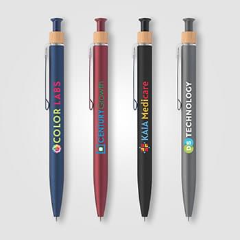 Reborn Click Softy Recycled Aluminum Pen - ColorJet