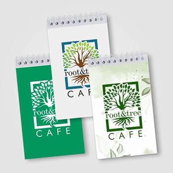 SimpliColor 3" x 5" Top-Bound Flip Notepad