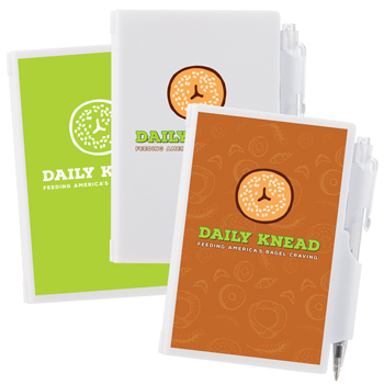 Plastic Note Pad (Digital Full Color) w/ Pen