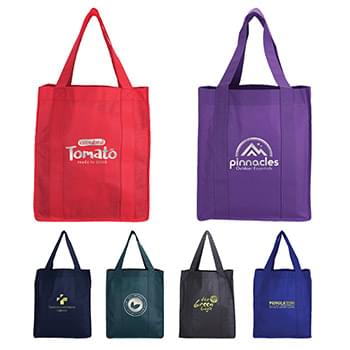 North Park - Non-Woven Shopping Tote Bag - Metallic imprint