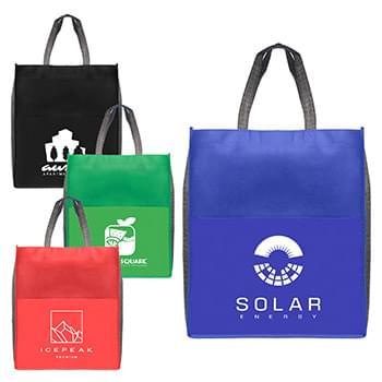 Rome - Non-Woven Tote Bag with 210D Pocket