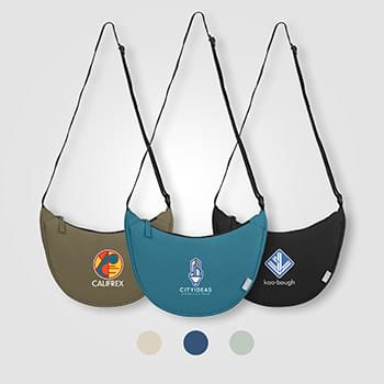 Lucca rPET Nylon Adjustable Shoulder Bag - 150 oz. - Heat Transfer