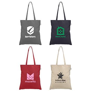 Geo - 5 oz. Recycled Cotton Tote Bag
